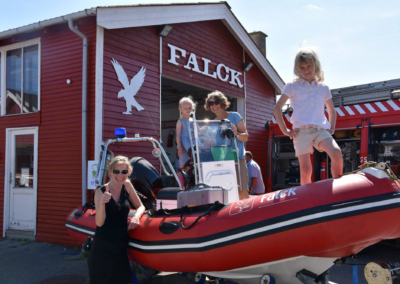 Falcks redningsstation på havnen